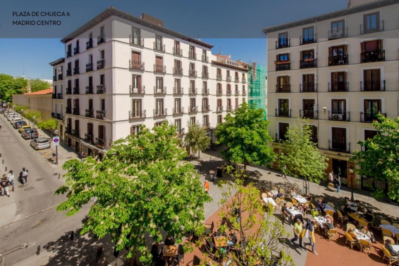 Downtown&New Apt Para 9Pax En La Plaza De Chueca Madrid Buitenkant foto