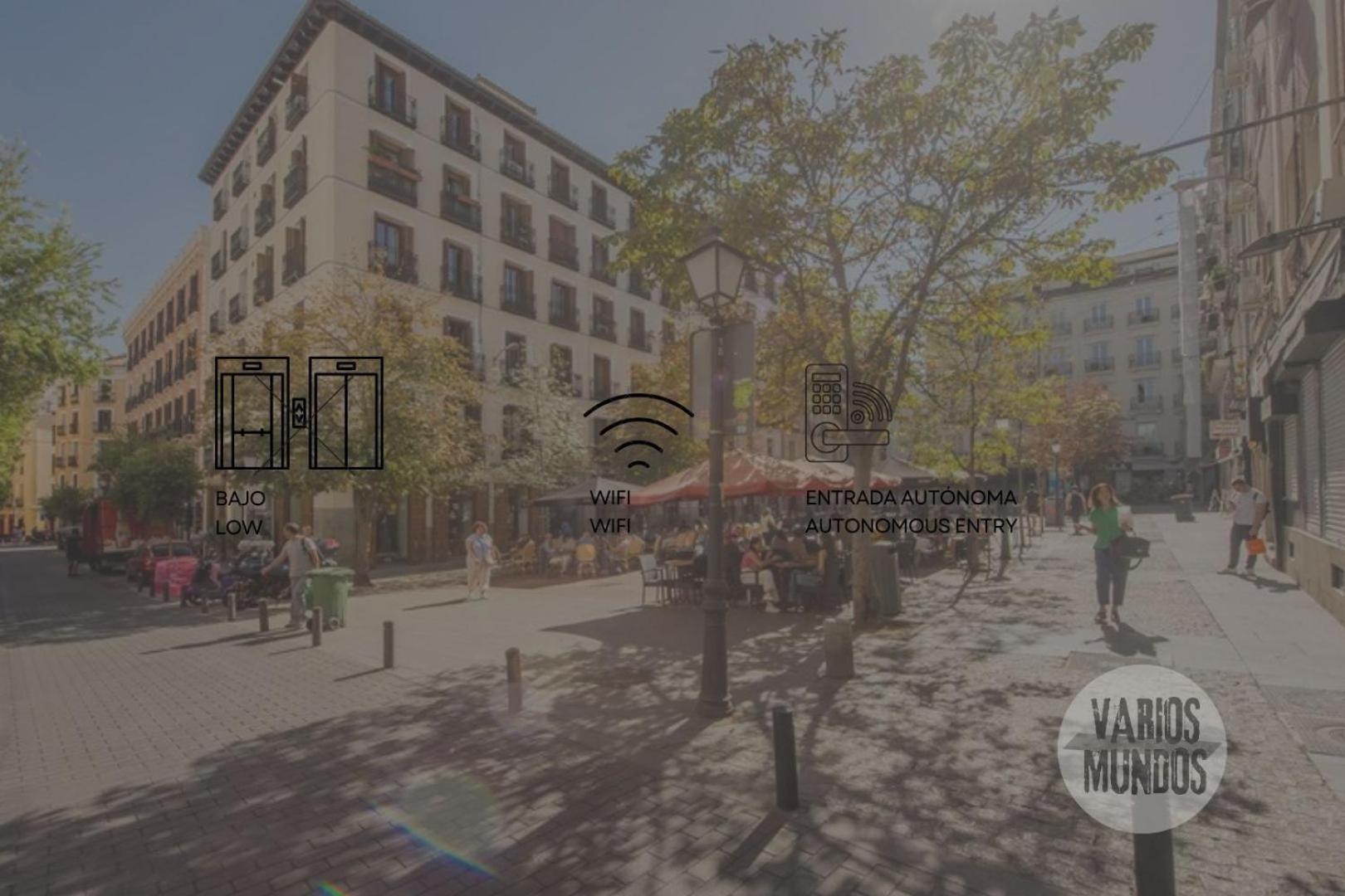 Downtown&New Apt Para 9Pax En La Plaza De Chueca Madrid Buitenkant foto